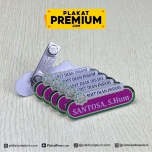 Cetak Name Tag Perusahaan