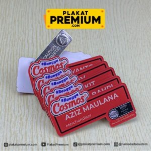 Bikin Name Tag OSIS