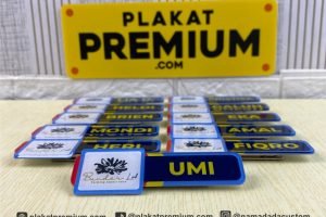 Cetak Nama Dada Custom