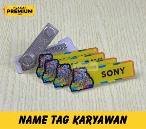 Name Tag Custom Name Tag Custom