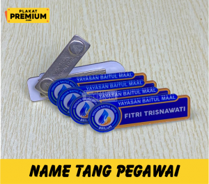 harga name tag magnet