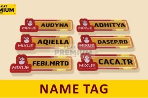 Jual Papan Nama Dada Unik untuk Karyawan